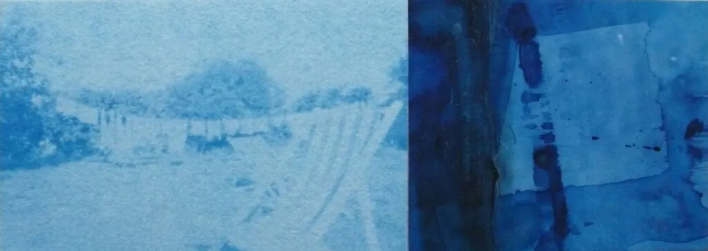 14 Ex Voto Xiv Cyanotypes Emmanuel Wuthrich Mars 2009 Exposition A La Nef Le Noirmont