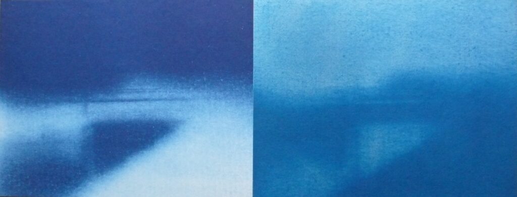 25 Ex Voto Xxxv Cyanotypes Emmanuel Wuthrich Mars 2009 Exposition A La Nef Le Noirmont