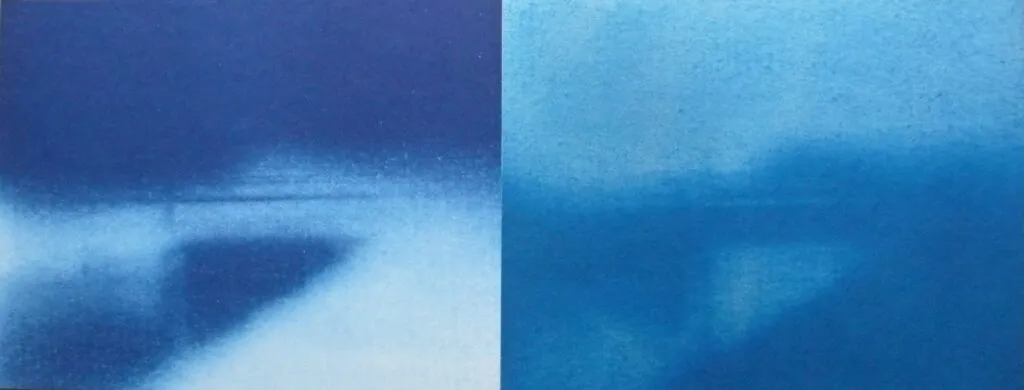 25 Ex Voto Xxxv Cyanotypes Emmanuel Wuthrich Mars 2009 Exposition A La Nef Le Noirmont