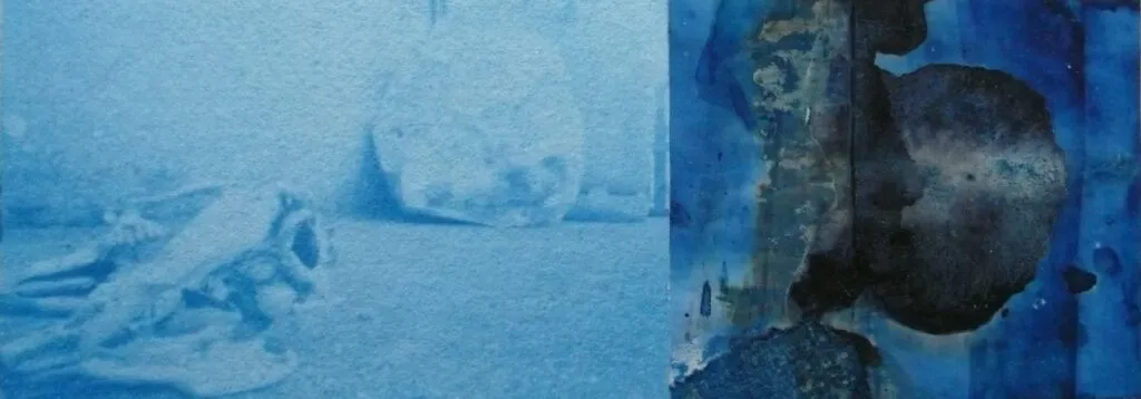 26 Ex Voto Xvi Cyanotypes Emmanuel Wuthrich Mars 2009 Exposition A La Nef Le Noirmont