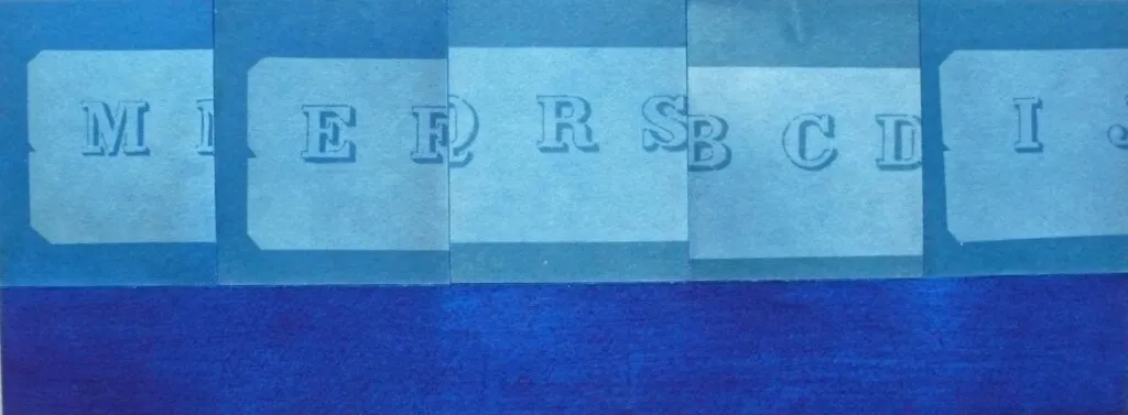 29 Ex Voto Xxix Cyanotypes Emmanuel Wuthrich Mars 2009 Exposition A La Nef Le Noirmont