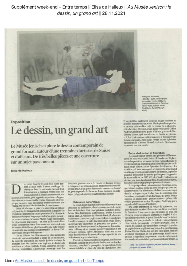 2021_11_28_letemps_aumuséejenischledessinungrandart Emmanuel Wüthrich