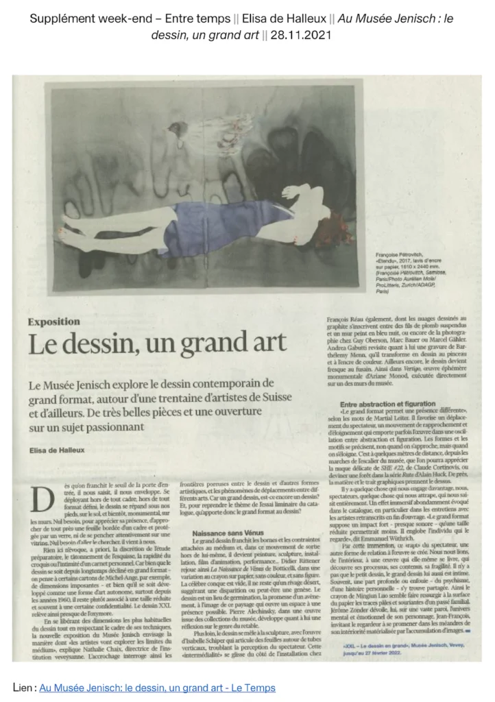 2021_11_28_letemps_aumuséejenischledessinungrandart Emmanuel Wüthrich