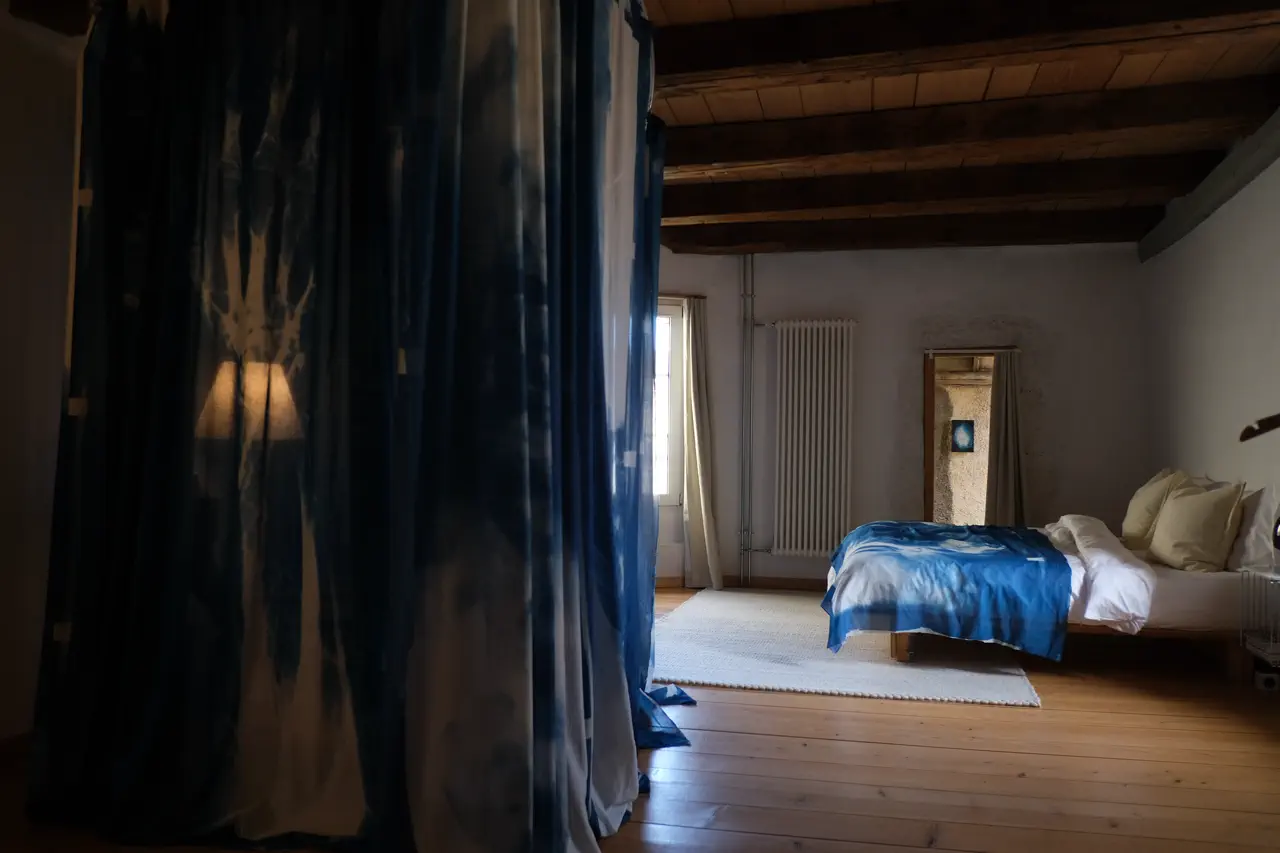 Chambre bleue